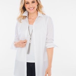 Chico's Wide-Cuff Shirt